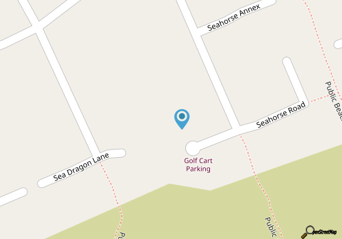 Ocean Views, Easy Access to Best Beach on Island! map location