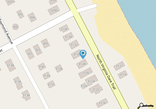 Semi-Oceanfront, Ocean Views, 200 ft to Beach access, Dogs Welcome, KD242, Fitzs Wave Watcher map location