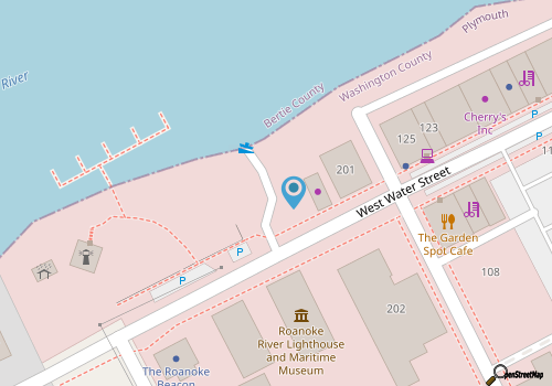 RiverBass Guide Service - Plymouth map location