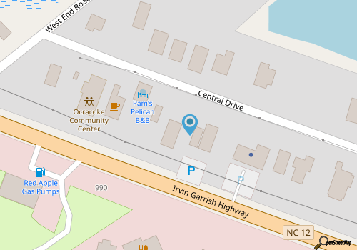 Windswept: Centrally Located with Amazing Decks and Porches map location