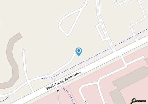 Hilton Head Island condo with water-view patio, pool, & easy beach access map location