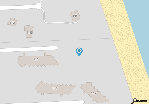 Oceanfront condo with magnificent views - pool & tennis access map location