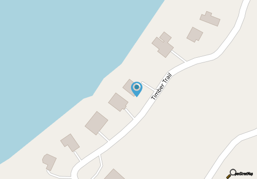 Waterfront, dog-friendly house with pool, W/D, private hot tub, & AC map location