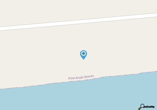 Casa Atlantica, Oceanfront House in Pine Knoll Shores, NC! map location
