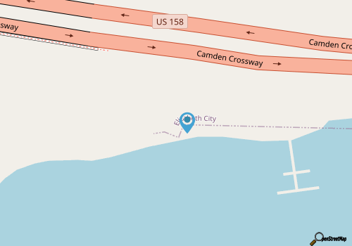Boat & Fish: Waterfront Gem on Pasquotank River! map location