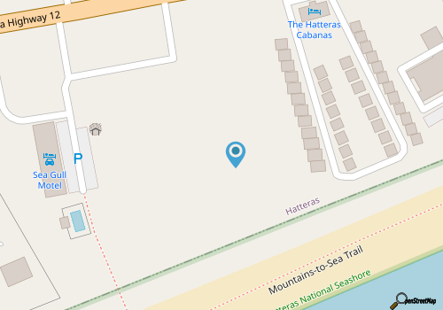 Stargazer 10 bedroom Brand New Luxury Home on Hatteras Island map location