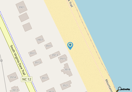 Oceanfront on a budget in the heart of Nags Head! map location