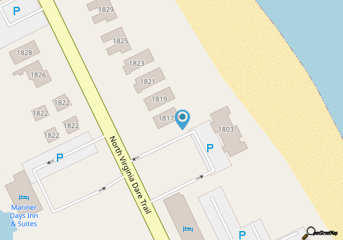 1817 Oceanfront Sandbar map location