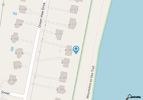 SUMMER SAVINGS - Oceanfront Dog Friendly Home w/ Hot Tub, Tiki Bar, Game Room map location