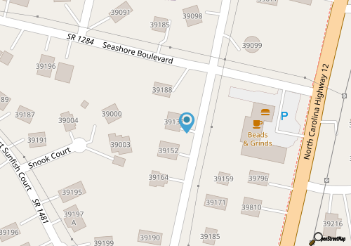 SUMMER SAVINGS - Soundside Dog Friendly Home w/ Private Saltwater Pool & Hot Tub map location