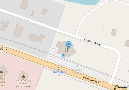 Howard's Pub & Raw Bar Restaurant map location