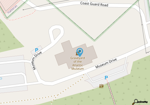 Graveyard of the Atlantic Museum map location