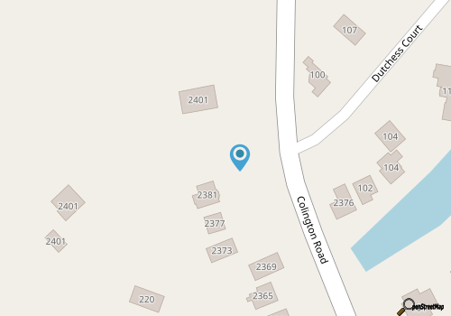 Lovely studio apartment with an indoor electric fire place map location