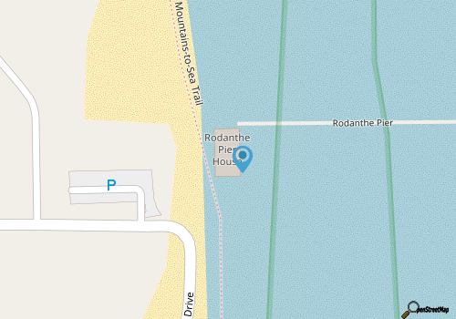 Rodanthe Fishing Pier map location