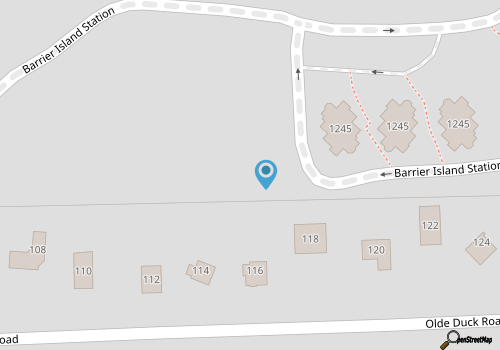 Barrier Island Station Cozy 2Bedroom map location