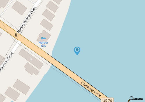 Best location in Wrightsville Beach. Private luxury. New construction. map location