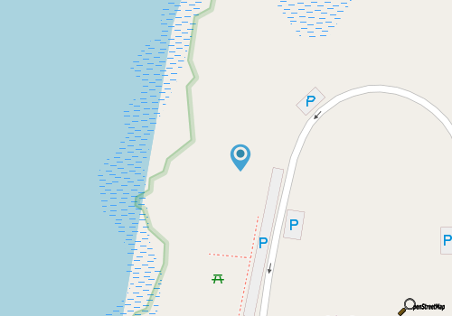 Salvo Day Use Area map location