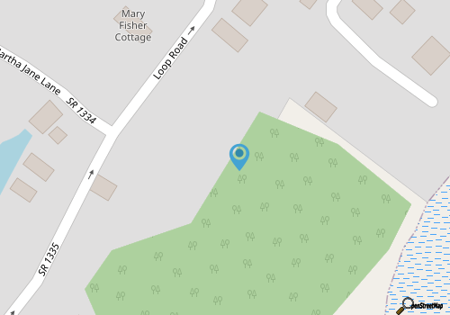 Evening Shade:  Secluded Home Near Lighthouse Off-Site Boat Slip map location