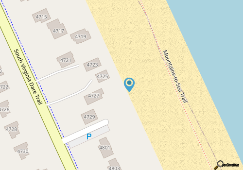 Crystal Gable | Oceanfront | Nags Head | Sleeps 12 map location