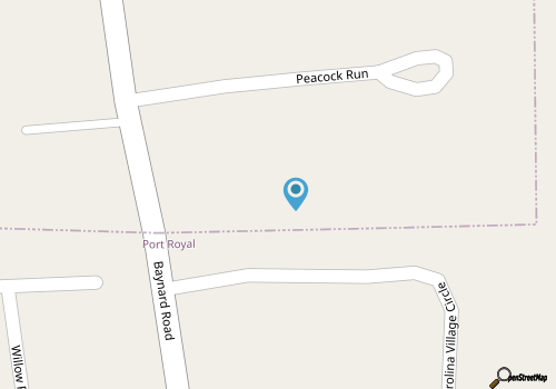 Coastal community bungalow map location