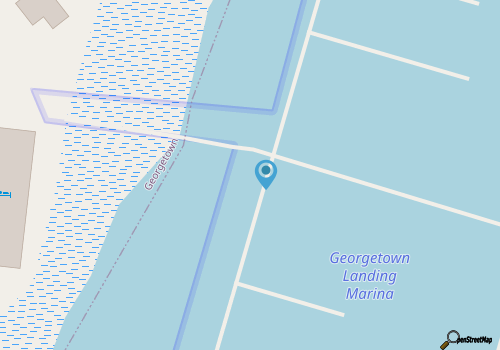 Half Day Tritoon Boat Rental map location