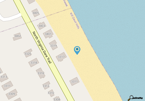 JL #838 | Deja View | Oceanfront | Ocean Views map location