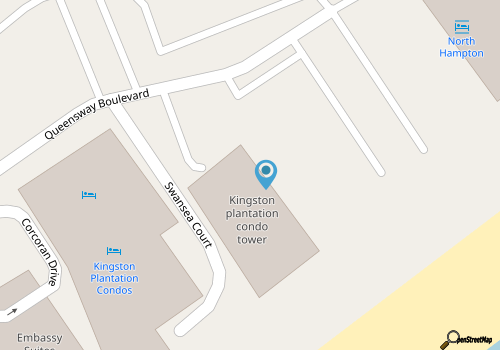 Kingston South Hampton 607- 2BR- Pool & Pickleball map location