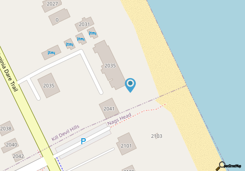 Seawalk Unit 14 -- Rare 4BR Oceanfront Townhouse with Pool Access map location