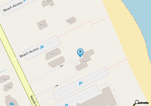 Park Place: Oceanfront, Pets OK, Pool, Hot Tub map location