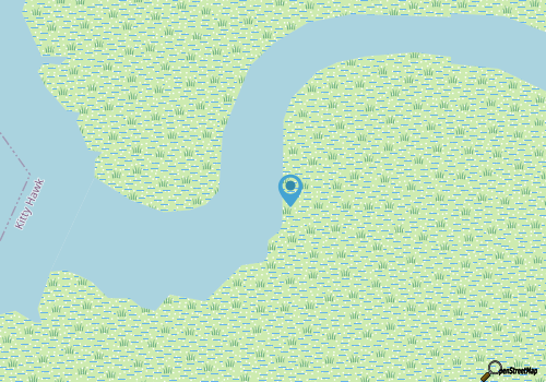 3 bedroom home in quiet Kitty Hawk Landing map location