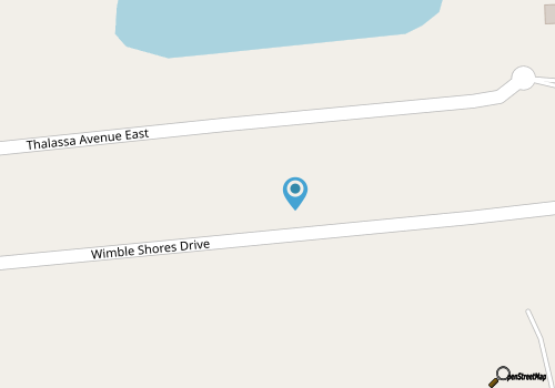 Dog-friendly house with beach access, hammock, central AC, fireplace, & deck map location