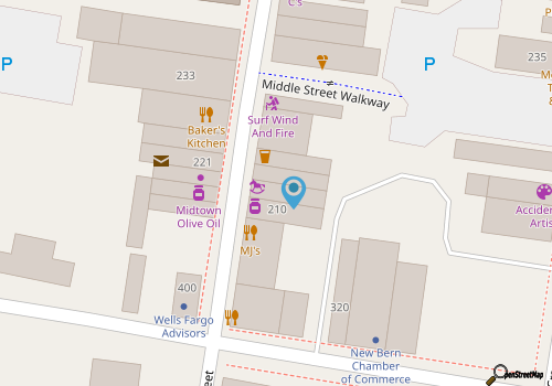 MJ's Raw Bar & Grille map location