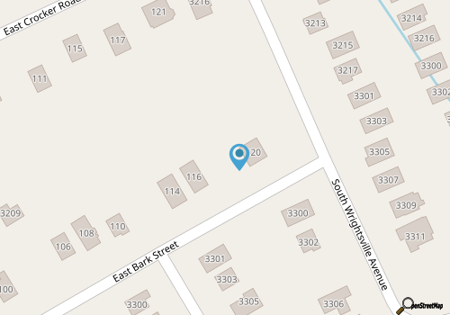Pookie's Cottage: Historic, Oceanside, YMCA Access map location