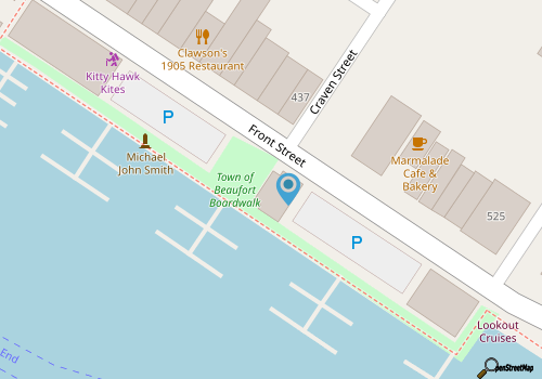 Dock House Restaurant map location