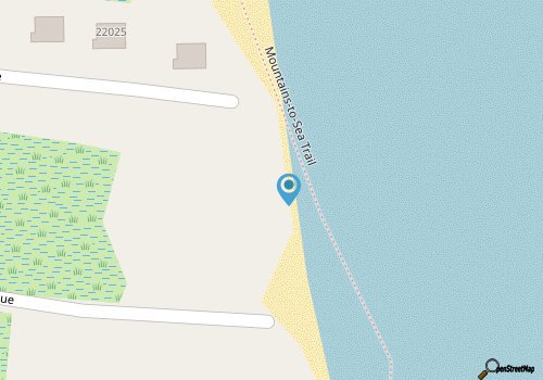 Oceanfront home with beach access, private hot tub & large deck - 2 dogs OK map location