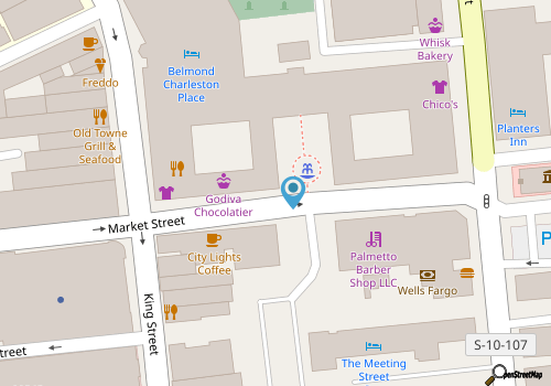 Private Charleston History Walking Tour map location