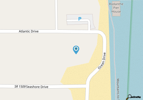 SUMMER SAVINGS- Semi-Oceanfront w/ Saltwater Pool, Hot Tub, Rodanthe Pier Passes map location