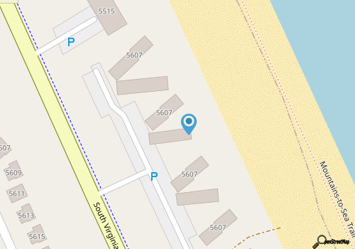 6165 Fantasy Land * 8 Min Walk to Beach map location