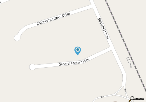 New Bern Battlefield Park map location
