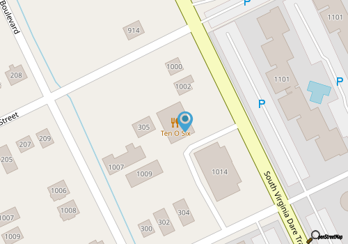 Ten O Six map location