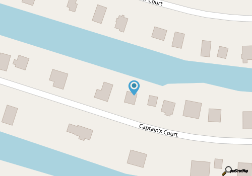 Canal Front, Dog Friendly, Dock & Hot Tub map location