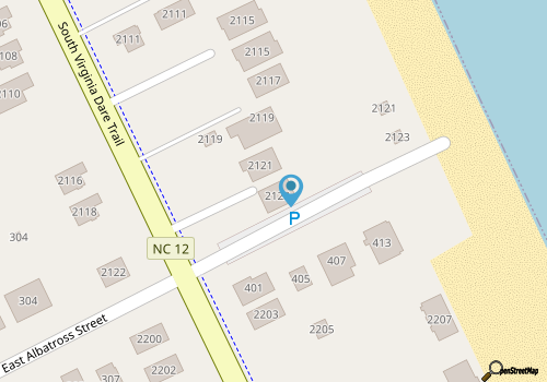 The Dune Abides - Oceanfront, Private Yard with Pool, Hot Tub, Volleyball Court map location