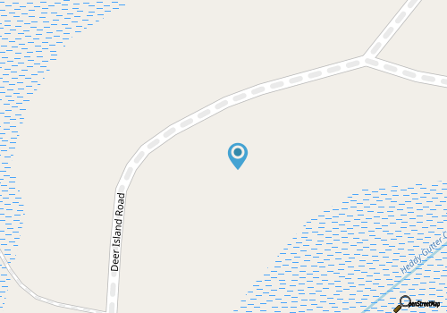 Unique Treehouse Haven with Marsh-Front Views & Large Deck - Walk to Beach map location