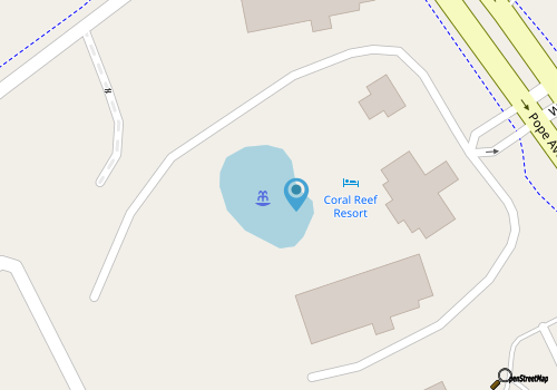 Coral Reef Resort map location