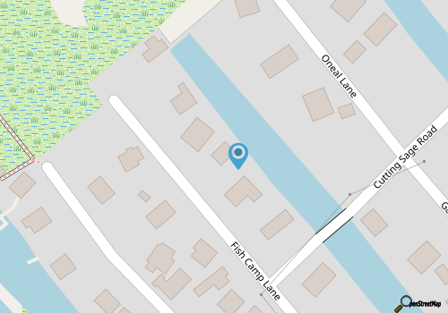 Livin' Outta Line:  Canal front home with private dock, sunrise views. map location