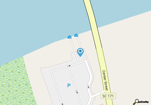 GhostwaterSC Charters map location