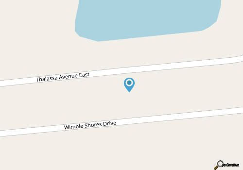 Short Walk To The Beach, Water Views, Screened in Porch, Sun Deck map location
