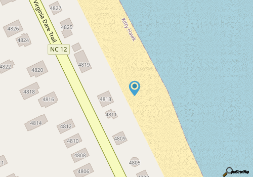 CLASSIC 1935 OCEANFRONT BEACH COTTAGE map location