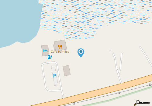 Seaside Cottage w/ Private Pier - 3 Miles to Beach map location