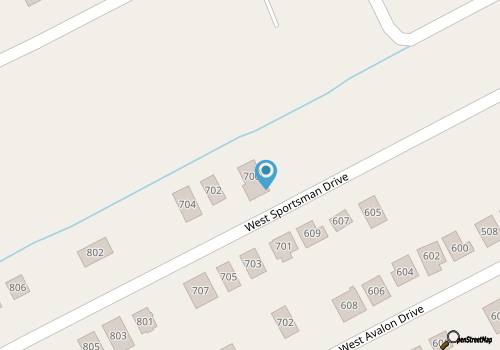 3 minutes from the beach, dog-friendly home at MP 6 in Kill Devil Hills map location